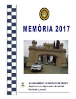Memòria de la Policia Local 2017