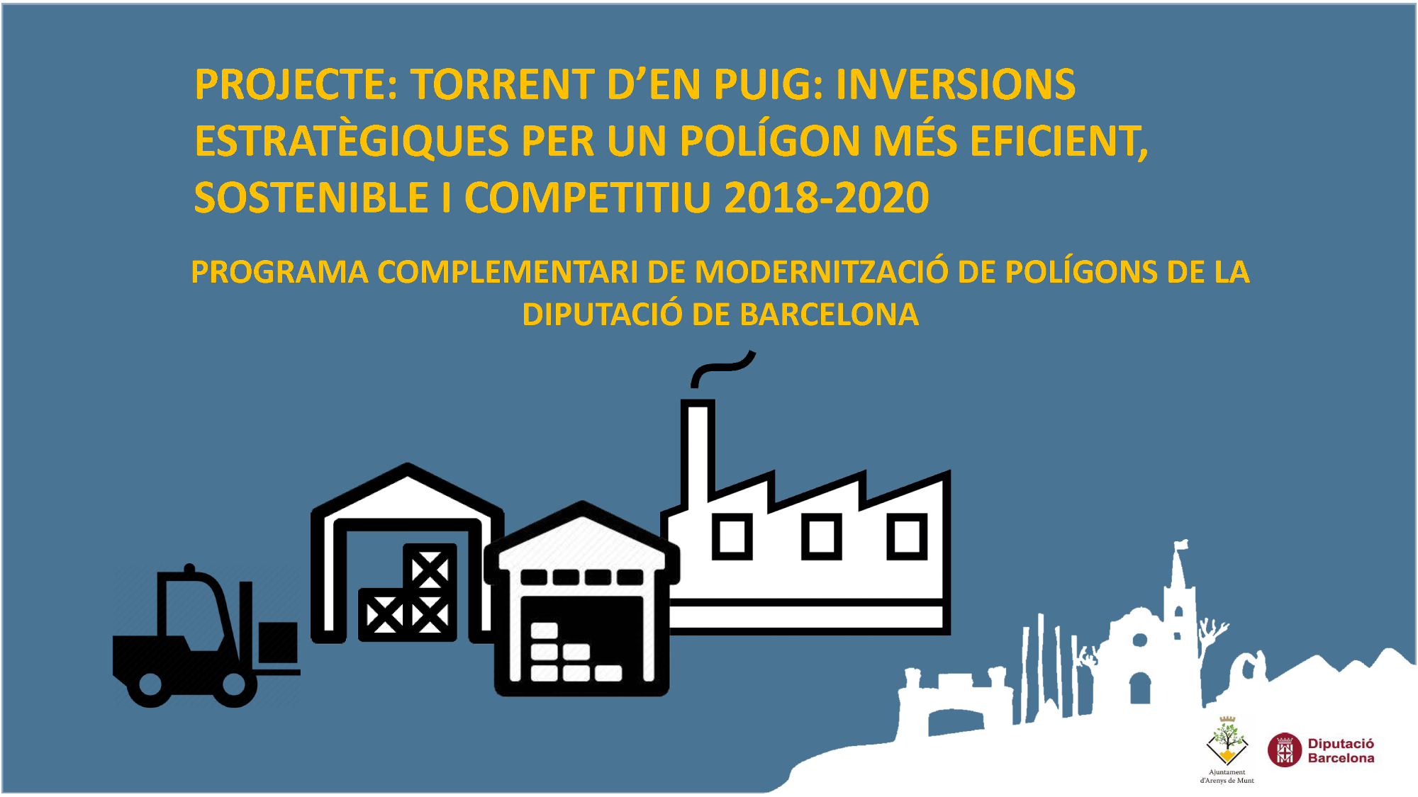 Finalització de la primera fase de les obres de modernització del polígon Torrent d'en Puig amb una inversió de 196.429,61 euros