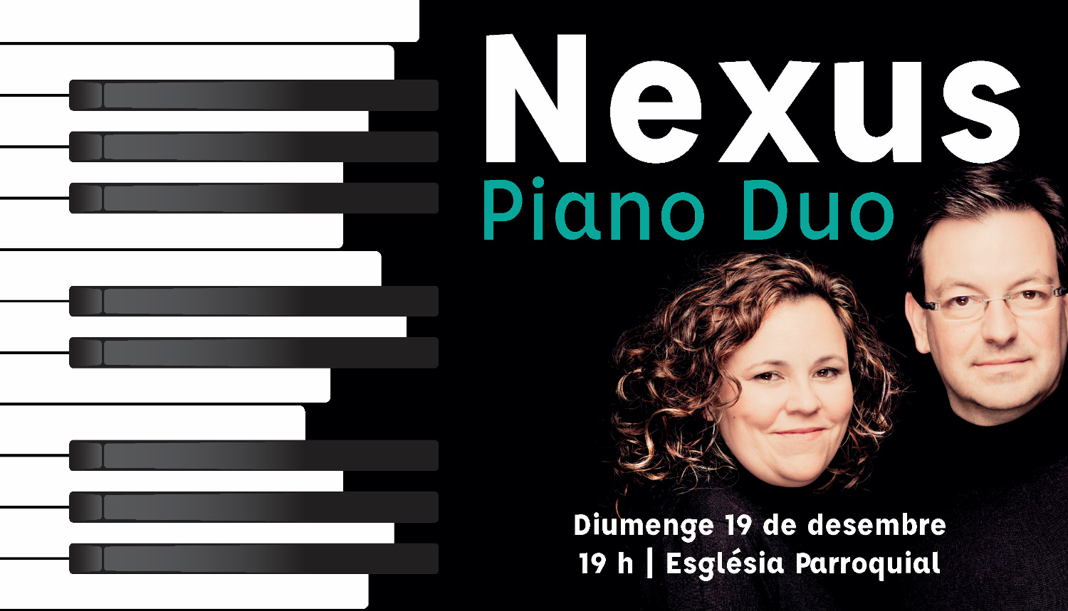 Concert de Nexus Piano Duo el 19 de desembre