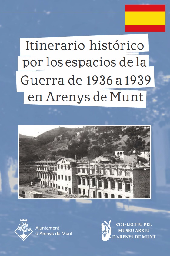 Tríptic Itinerari de la Guerra de 1936 a 1939 - Castellà
