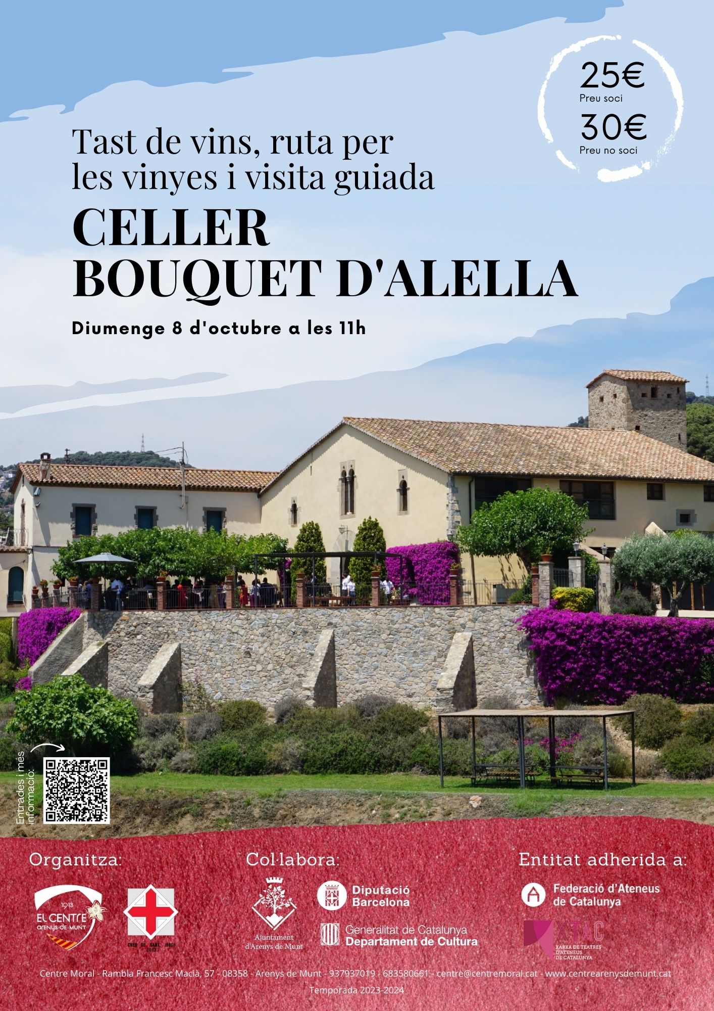Ruta i tast de vins celler Bouquet d'Alella