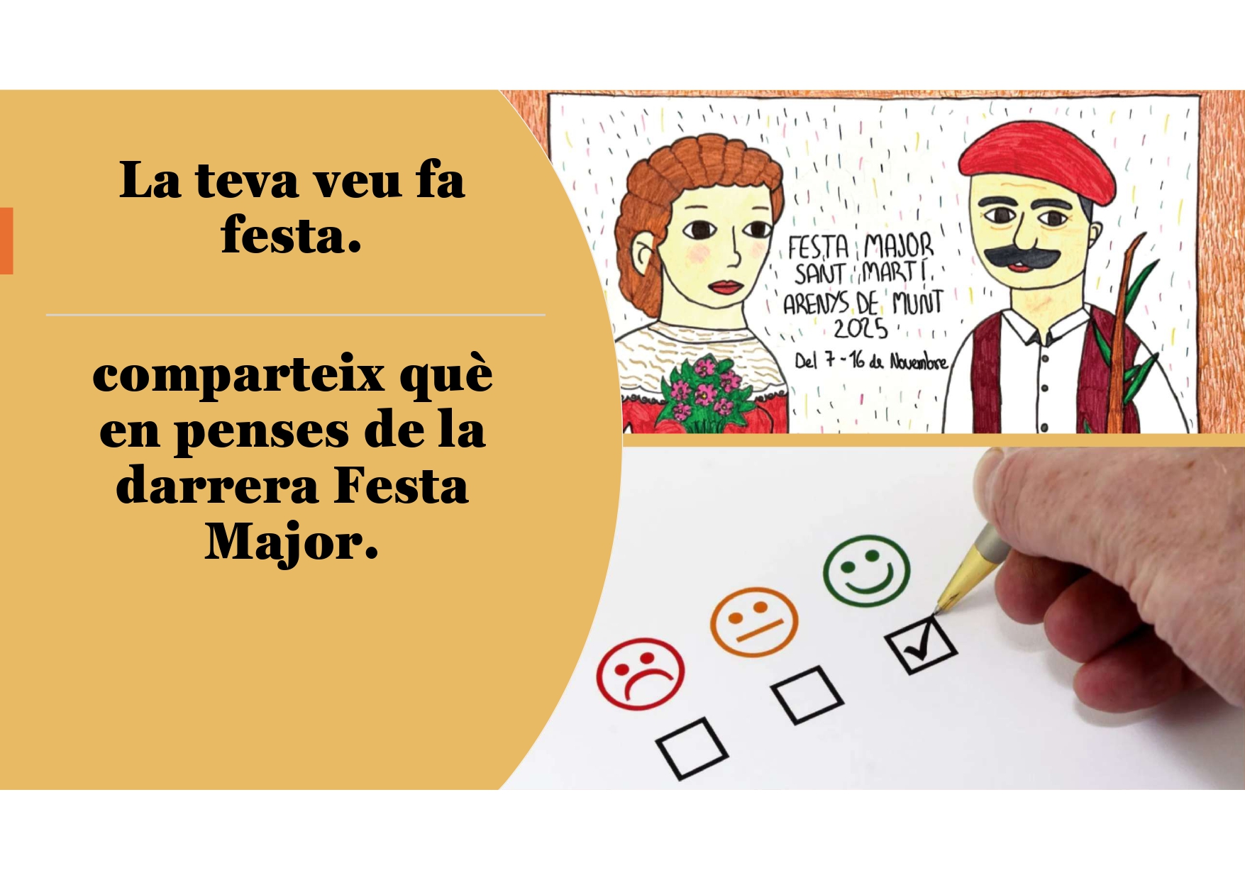 La Regidoria de Joventut, Festes i Tradicions i Cultura d??Arrel impulsa una enquesta per valorar la Festa Major