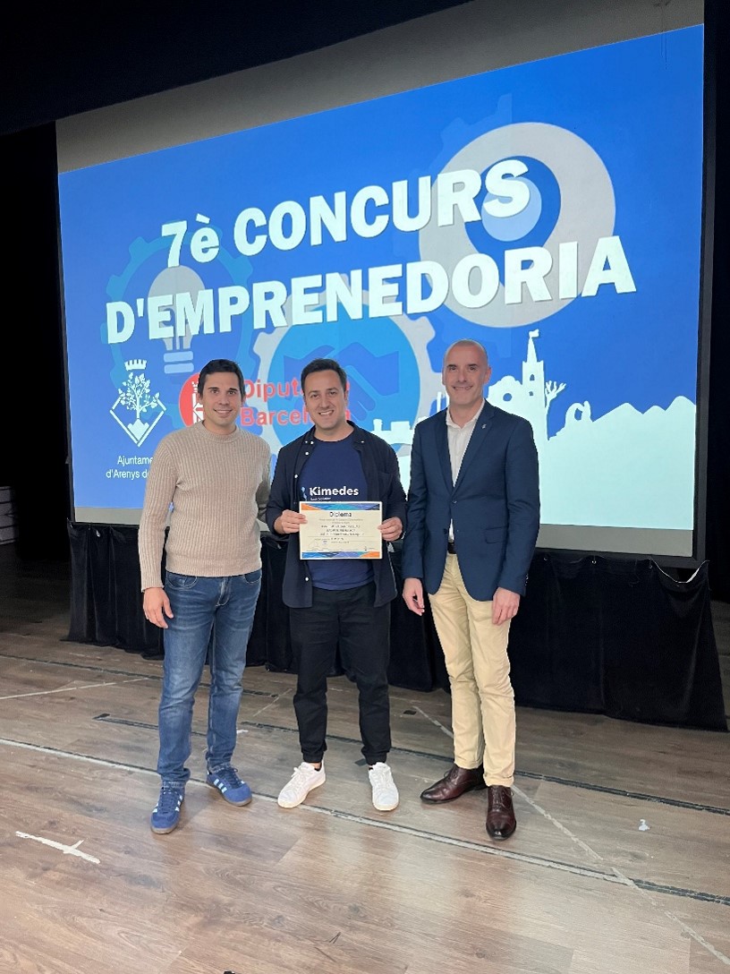 Kimedes premiada al 7è Concurs d'Emprenedoria
