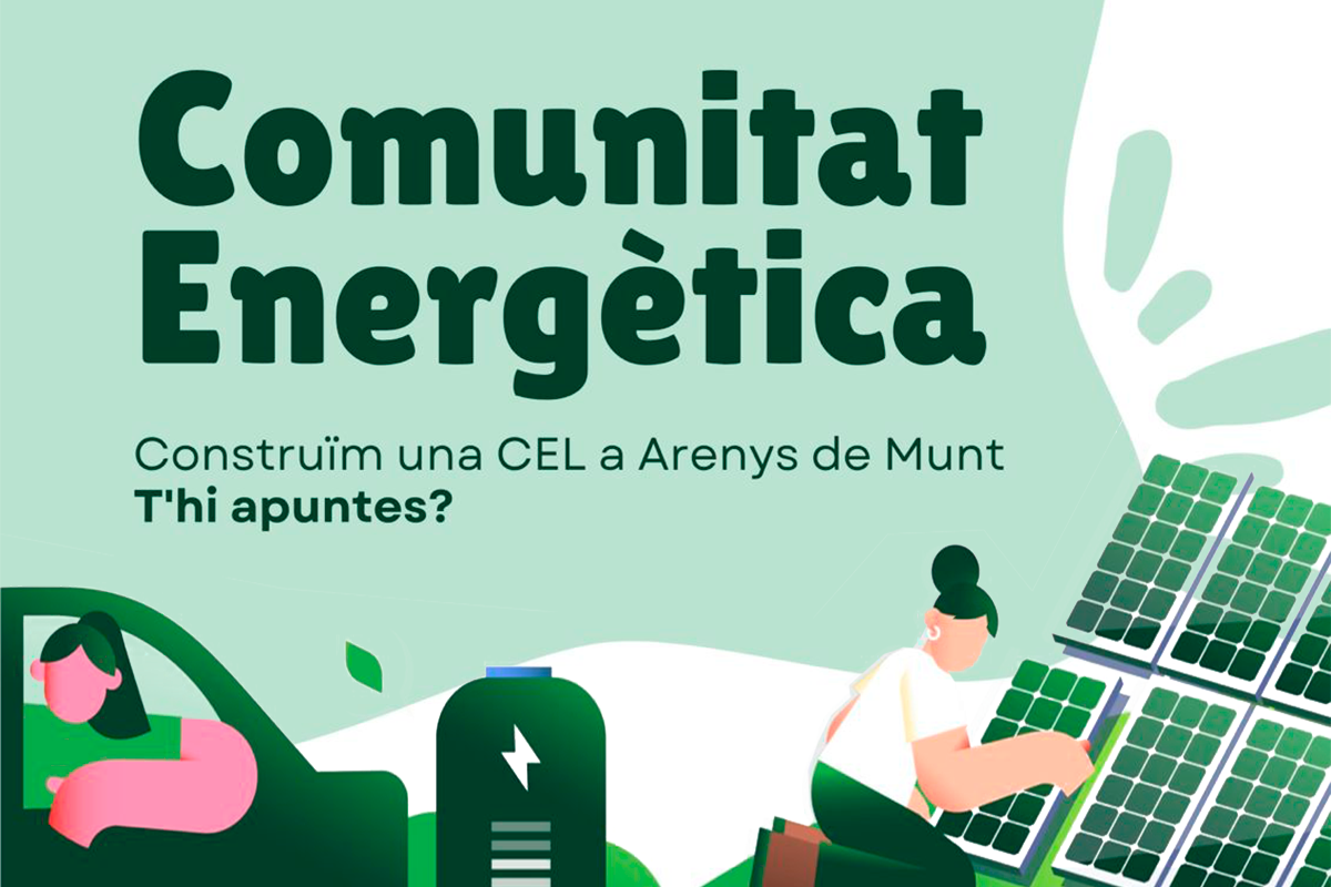 Es presenta la Comunitat Energètica d'Arenys de Munt
