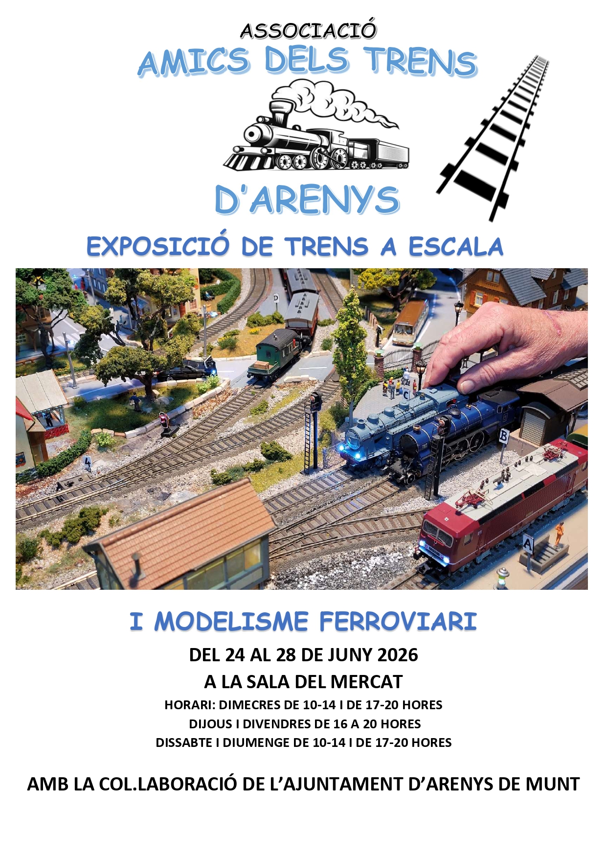 Exposici&oacute; de trens a escala