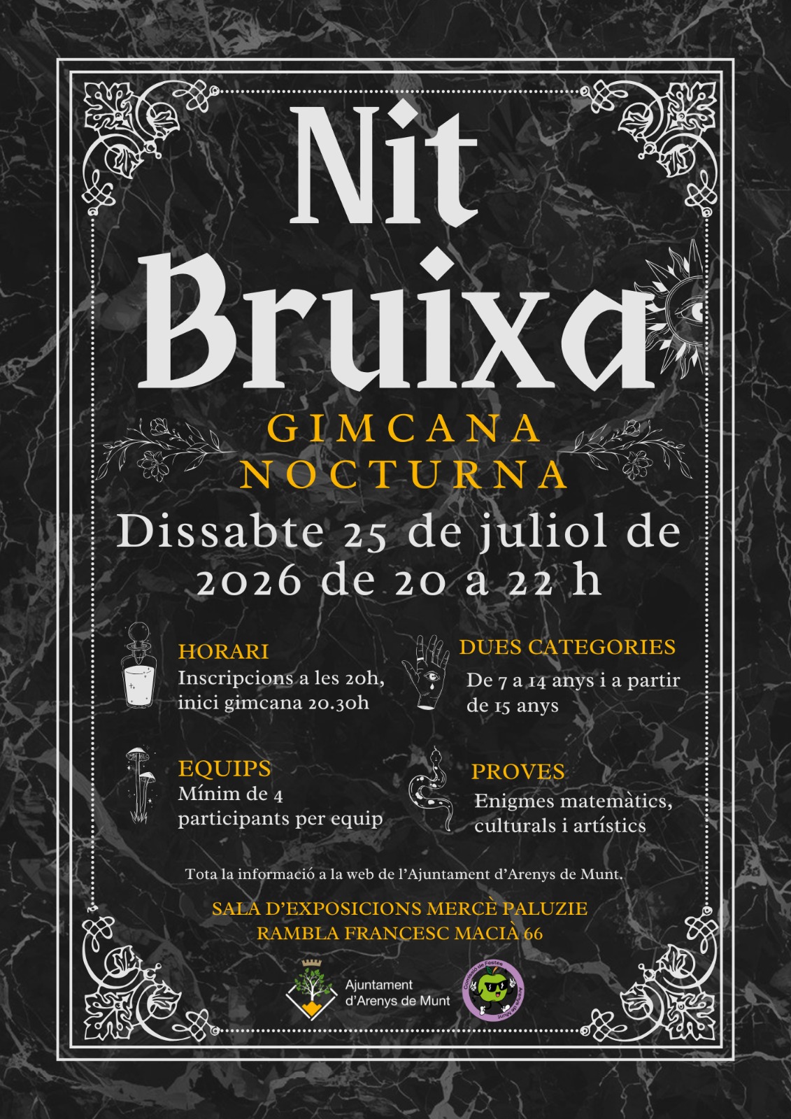 Gimcana nocturna - Nit Bruixa 2026