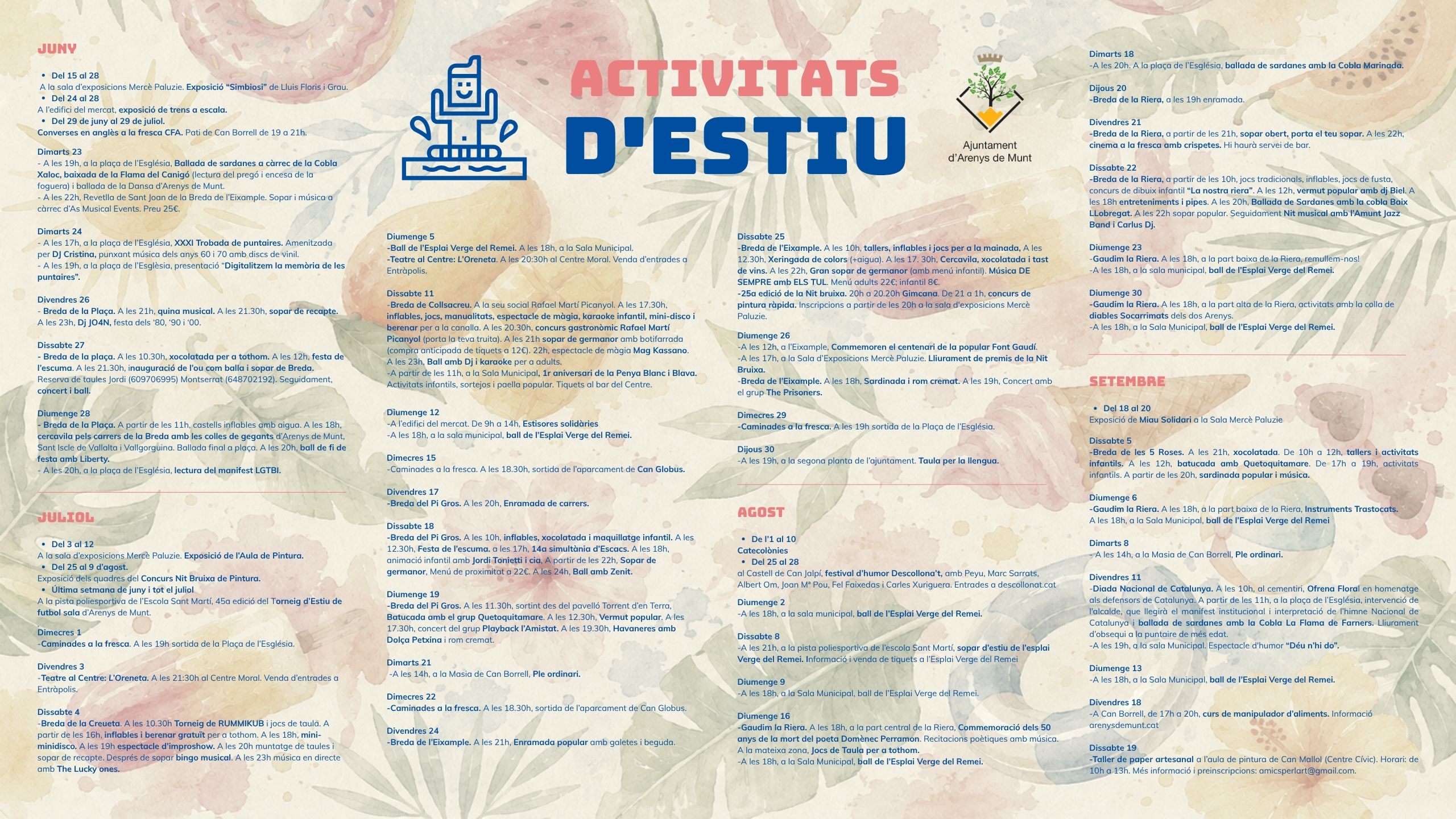 Activitats d'estiu 2026