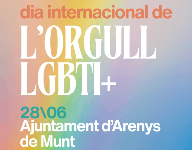 Arenys de Munt reafirma el seu comprom&iacute;s amb els drets LGBTI+ amb motiu del 28J