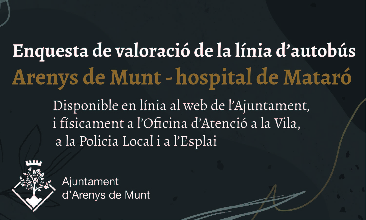 L'Ajuntament fa una enquesta per valorar l'autobús d'Arenys de Munt a l'hospital de Mataró