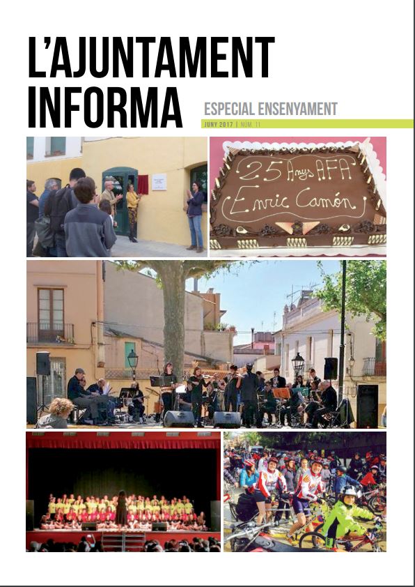 L'Ajuntament Informa núm. 11 - Especial Ensenyament (2017)